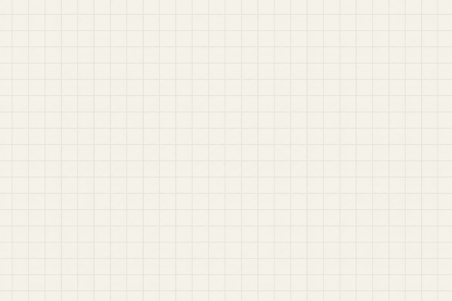 A plain flat surface printed with a very faint pale grey grid of thin straight lines.